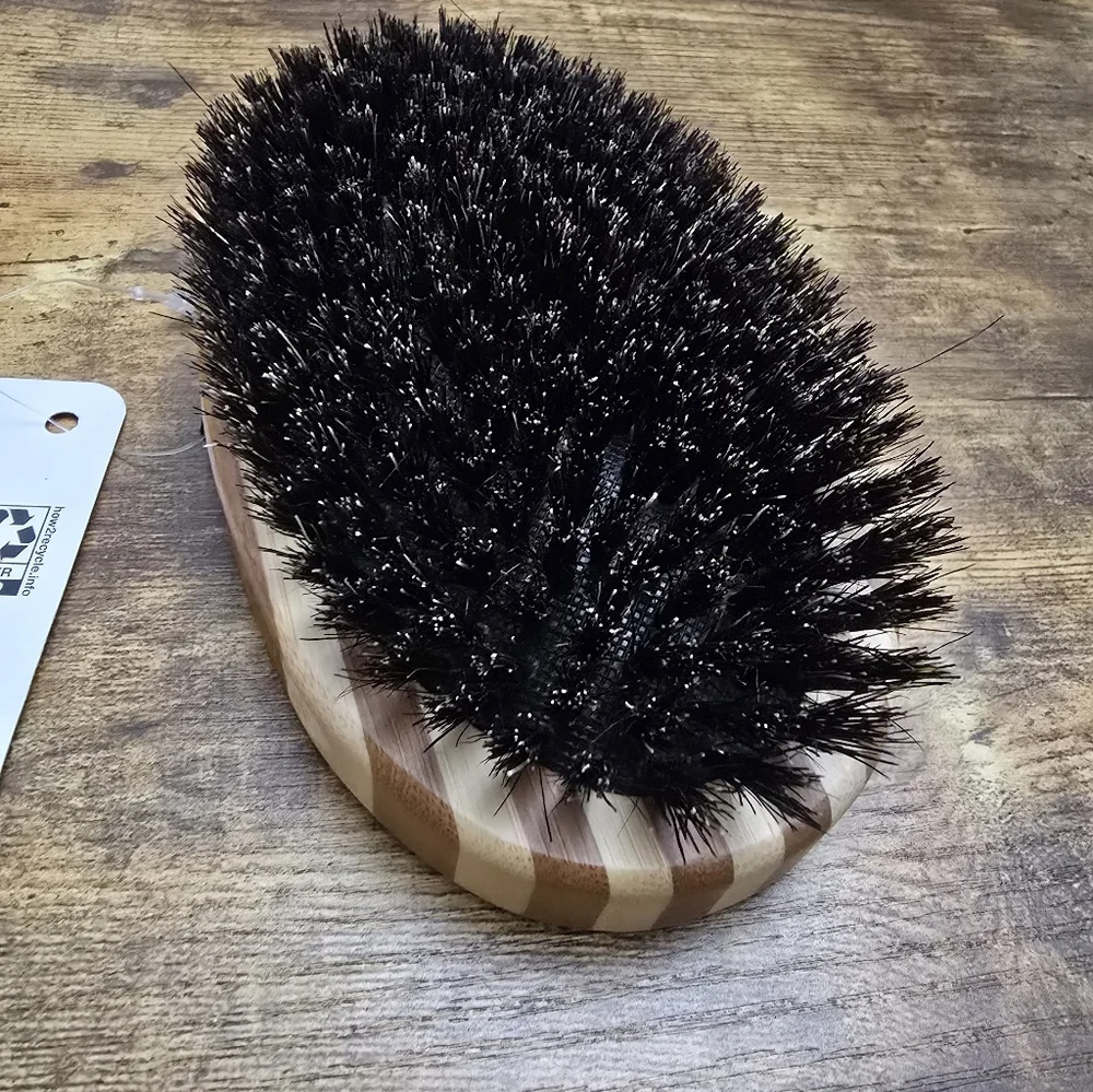 New Vibrant Life Bamboo Palm Brush For Pets